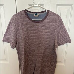 Purple Comfy Casual Short Sleeve Tee